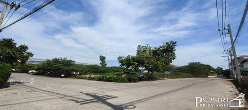 ขายที่สวยสร้างโรงงาน 1.5 ไร่ ติดถนน 2 ด้าน แปลงมุมงดงาม ถมพร้อมสร้างหน้ากว้าง 56 ม. เทรลเลอร์ เข้าออก สบาย ใกล้คลองสี่วา ถ.เศรษฐกิจ และเอกชัย- KK5188S