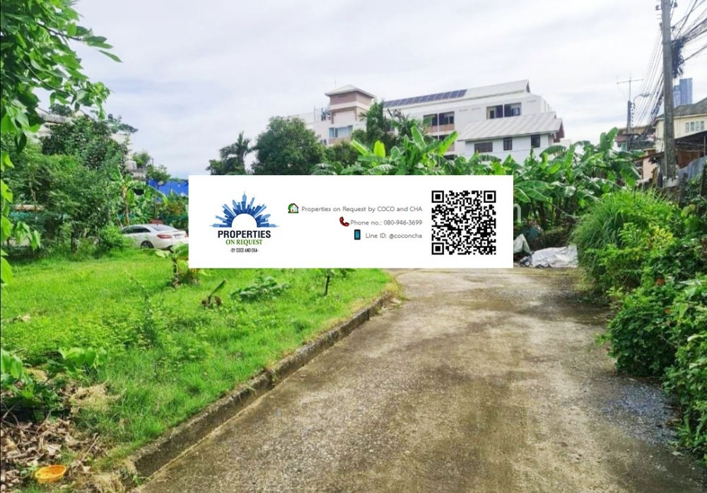 ขายที่ดินสวยทำเลทอง..สวยรูปสี่เหลี่ยมผืนผ้า บนถนน  สาทร 15 ใกล้ BTS สถานีสุรศักดิ์