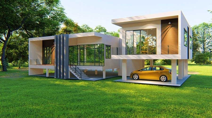 รับบริการสร้างบ้านในแบบของคุณ บ้านใหม่ ปรับปรุง ต่อเติม บ้านน็อคดาวน์ 
