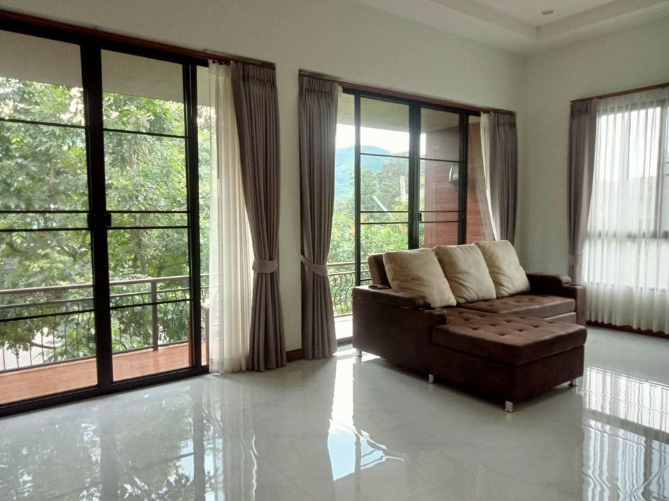 ขายบ้านเดียวบรรยากาศธรรมชาติ  เหมาะสำหรับการพักผ่อน อำเภอแม่จัน เชียงราย