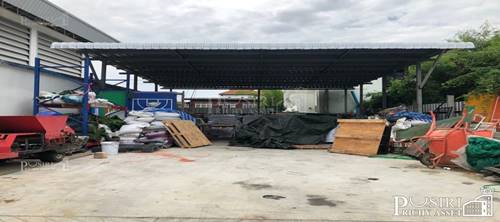 ขายโรงงาน 151.9 ตร.ว พร้อมเครน2ตัน + ห้องพักคนงานและ พื้นที่ด้านข้างที่สามารถต่อเติมได้ ซ.ท่าข้าม 16 - KK3773S