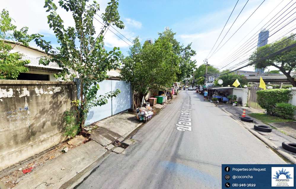 ขายด่วนที่ดินพร้อมโกดังติดถนน ทำเลย่านพระราม 3 ตารางวาไม่ถึง 2 แสนซ.เจริญราษฎร์ 7 แยก 29