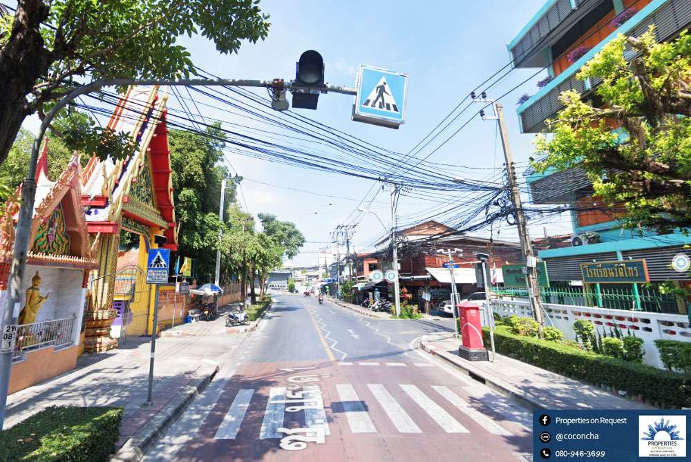 ขายด่วนที่ดินพร้อมโกดังติดถนน ทำเลย่านพระราม 3 ตารางวาไม่ถึง 2 แสนซ.เจริญราษฎร์ 7 แยก 29