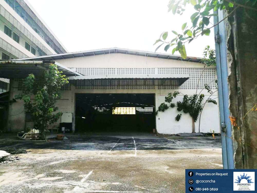 ขายด่วนที่ดินพร้อมโกดังติดถนน ทำเลย่านพระราม 3 ตารางวาไม่ถึง 2 แสนซ.เจริญราษฎร์ 7 แยก 29