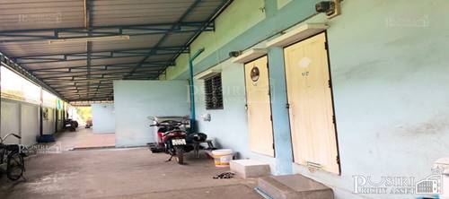 ขายโรงงาน พื้นอีพ็อกซี่ใหญ่ เกือบ 3 ไร่ พื้นที่ใช้สอยกว่า 4,400 ตร.ม. พร้อมออฟฟิศ+ห้องพักคนงาน และพื้นที่ด้านหลังที่สามารถต่อเติมได้ ใกล้คลองสี่วา 500 ม. - KK3802S