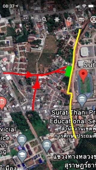 ขายที่ดินถมแล้ว ทำเลดี ถนนดอนนก ตำบลมะขามเตี้ย อำเภอเมืองสุราษฎร์ธานี (เจ้าของขายเอง)
