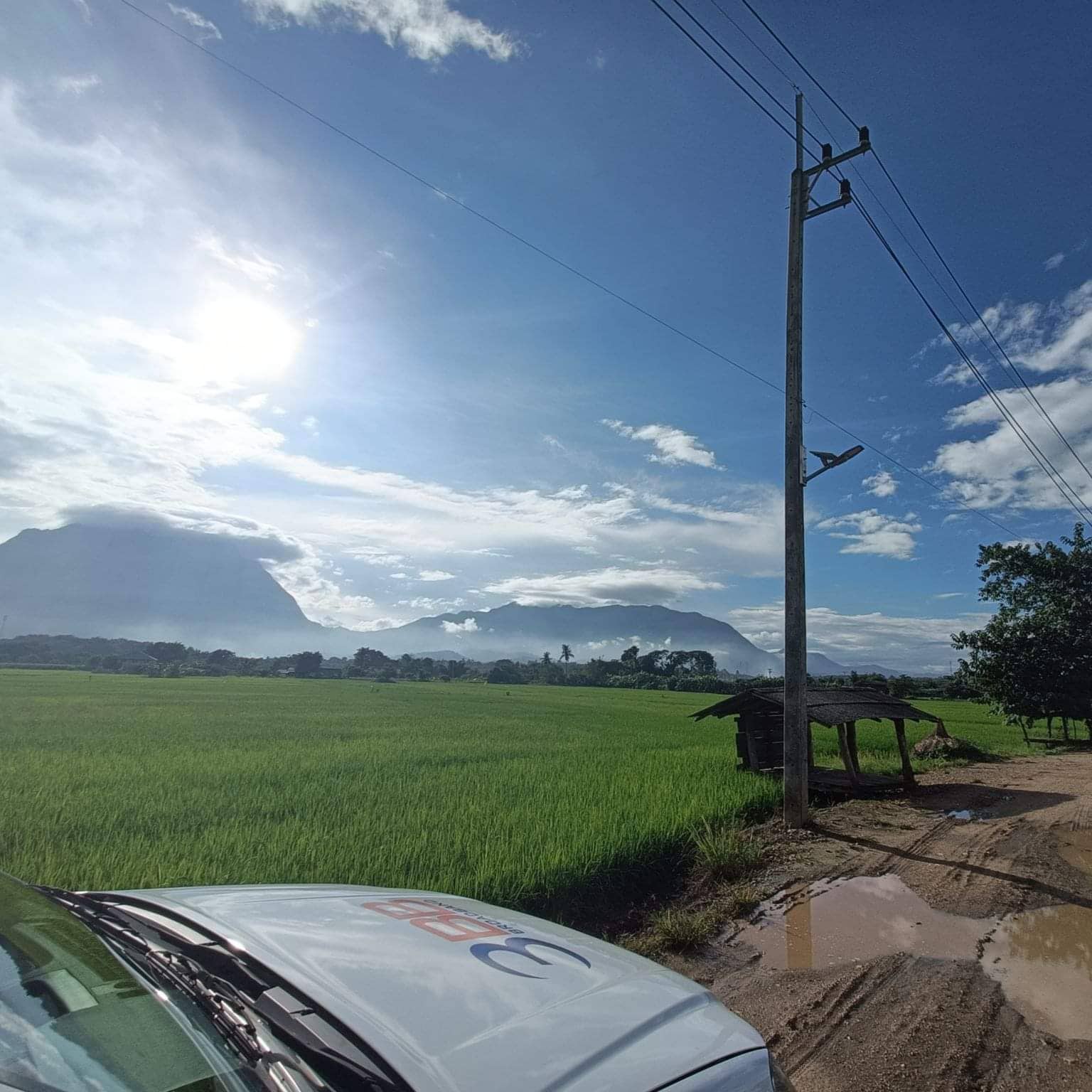 ขายที่นา เนื้อที่ 6 ไร่ แปลงยาว รูปทรงตัว L ทำเลดี วิวดอยหลวง ใกล์ลำเหมืองใหญ่ อ.เชียงดาว จ.เชียงใหม่