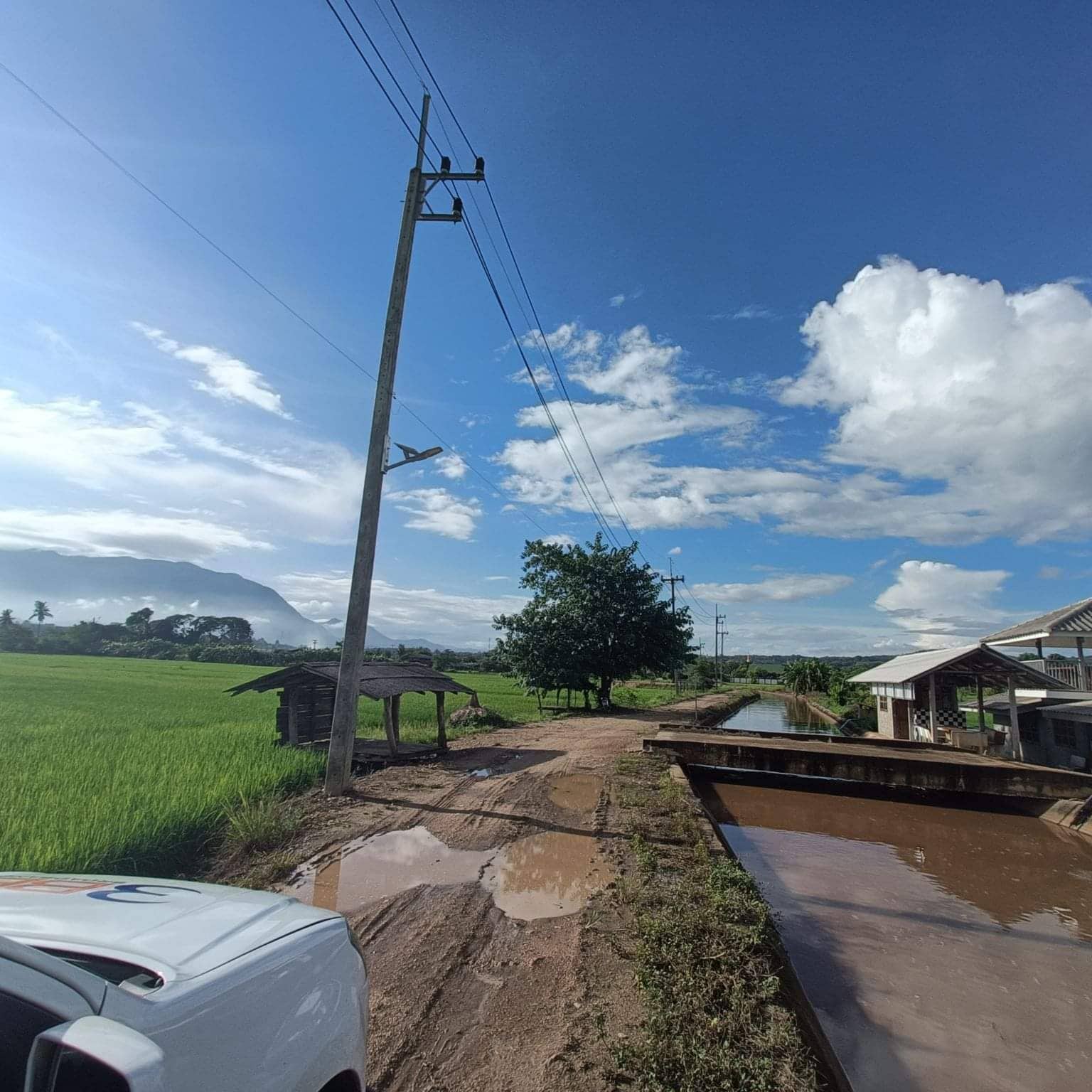 ขายที่นา เนื้อที่ 6 ไร่ แปลงยาว รูปทรงตัว L ทำเลดี วิวดอยหลวง ใกล์ลำเหมืองใหญ่ อ.เชียงดาว จ.เชียงใหม่