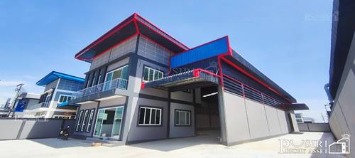 ขาย โรงงานโมเดิร์น ขนาดกระทัดรัด 227 ตารางวา ราคาพิเศษ เพียง 9.9 ล้าน พร้อม ออฟฟิต 2 ชั้น พื้นที่ 554 ตร.ม. มี 2 หลังใกล้ ถ. เศรษฐกิจ 1 - KK4938Sขาย โรงงานโมเดิร์น ขนาดกระทัดรัด 227 ตารางวา ราคาพิเศษ เพียง 9.9 ล้าน พร้อม ออฟฟิต 2 ชั้น พื้นที่ 554 ตร.ม. มี