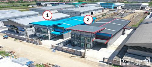 ขาย โรงงานโมเดิร์น ขนาดกระทัดรัด 227 ตารางวา ราคาพิเศษ เพียง 9.9 ล้าน พร้อม ออฟฟิต 2 ชั้น พื้นที่ 554 ตร.ม. มี 2 หลังใกล้ ถ. เศรษฐกิจ 1 - KK4938Sขาย โรงงานโมเดิร์น ขนาดกระทัดรัด 227 ตารางวา ราคาพิเศษ เพียง 9.9 ล้าน พร้อม ออฟฟิต 2 ชั้น พื้นที่ 554 ตร.ม. มี