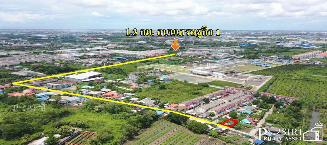ที่ดิน 50 ตร.ว. ถมพร้อมสร้าง เงียบสงบ เดินทางง่าย ใกล้ความเจริญ ซอยค่ายกำแพงเพชร KK3298S