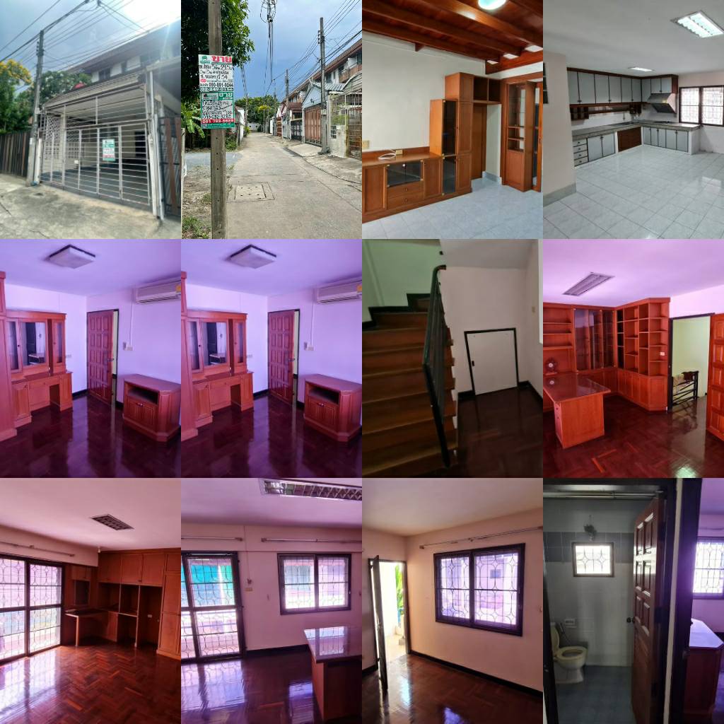 ขาย ทาวน์เฮาส์ 3 ชั้น บ้านสวยพร้อมอยู่ ซอยนนทบุรี 34 ท่าทราย นนทบุรี