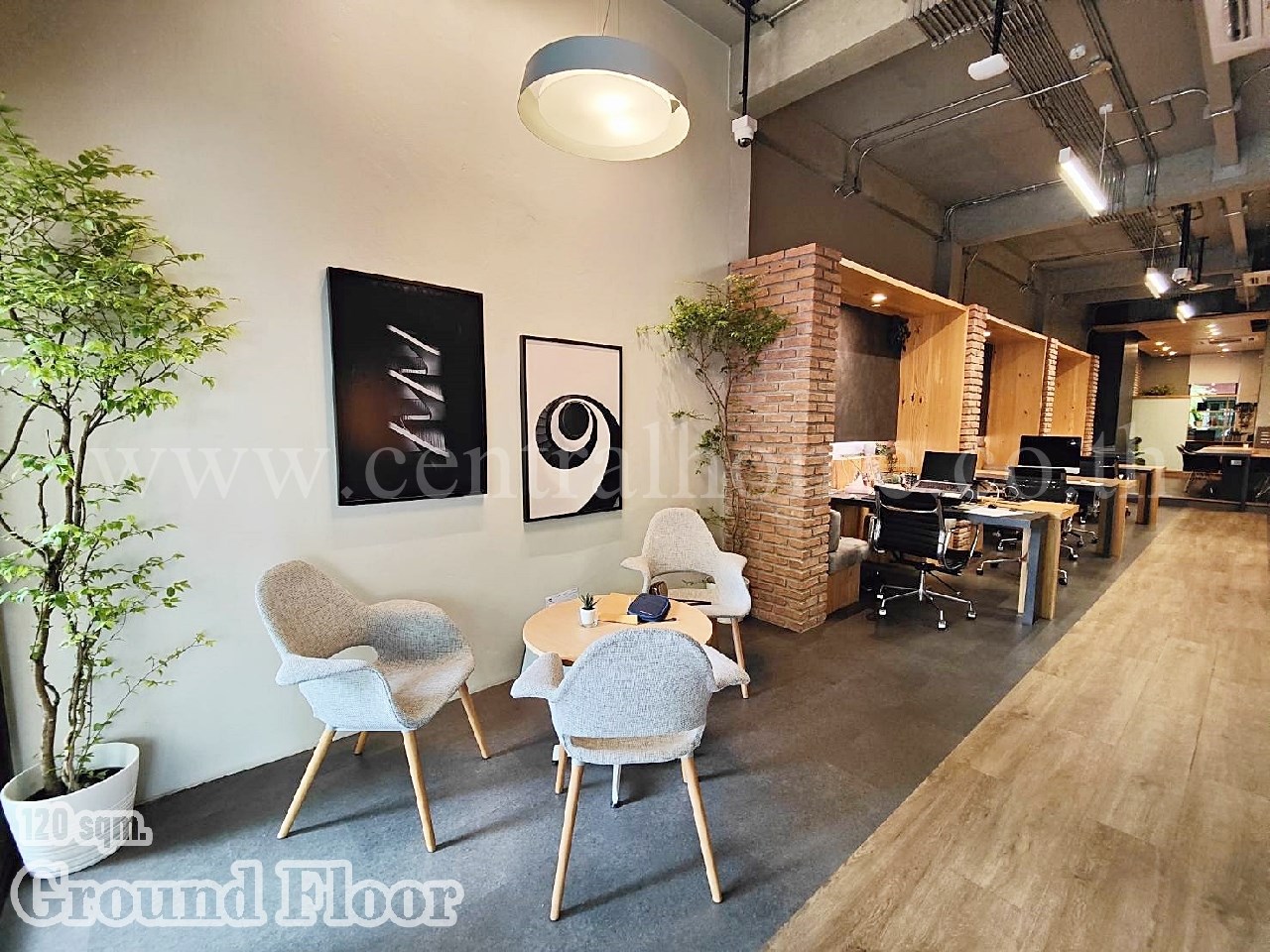 ให้เช่า Office Service ตึก TLoft Co-Working Space ถ.เจริญกรุง บางรัก (1000บ./ตรม.)