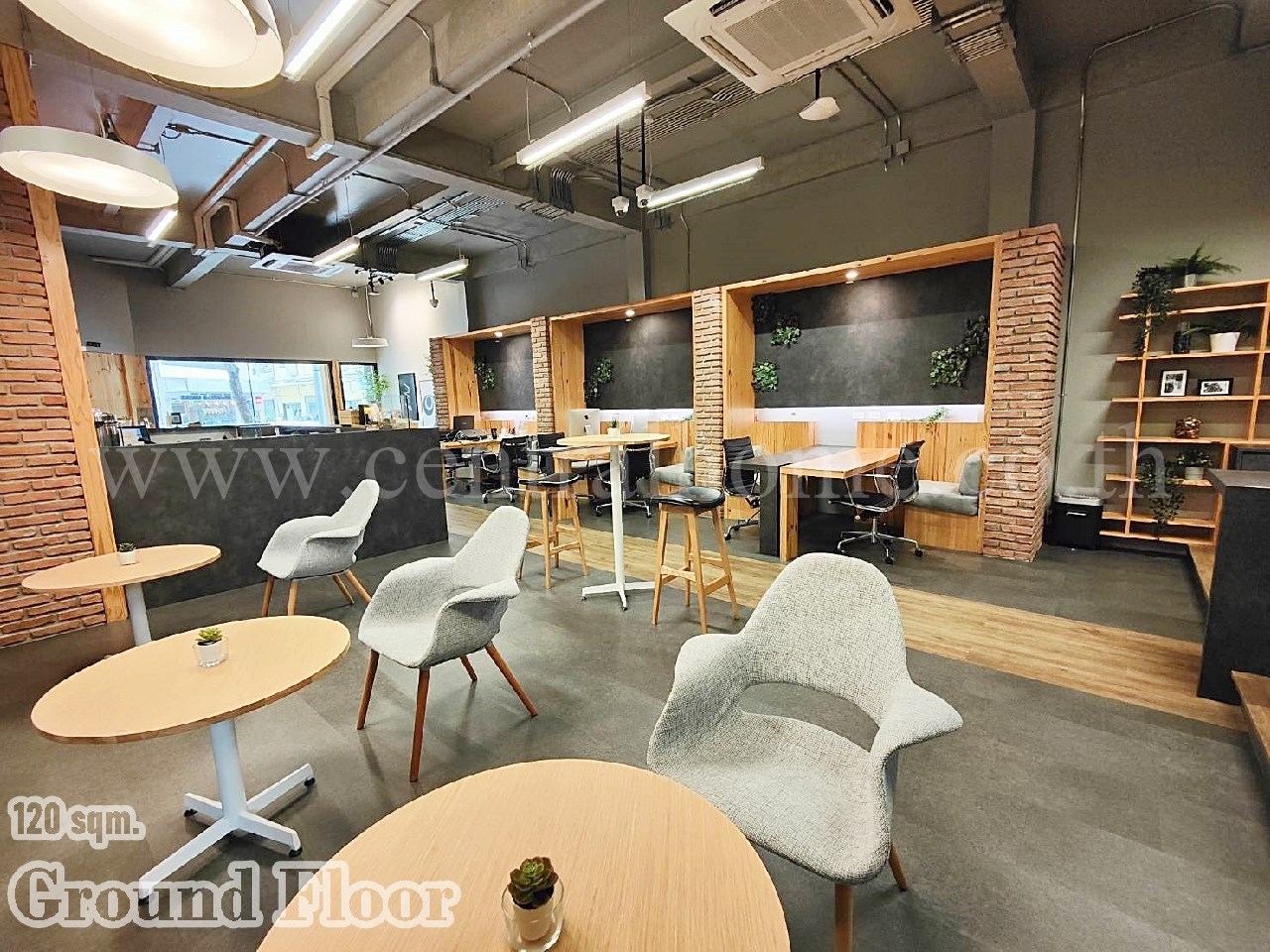 ให้เช่า Office Service ตึก TLoft Co-Working Space ถ.เจริญกรุง บางรัก (1000บ./ตรม.)