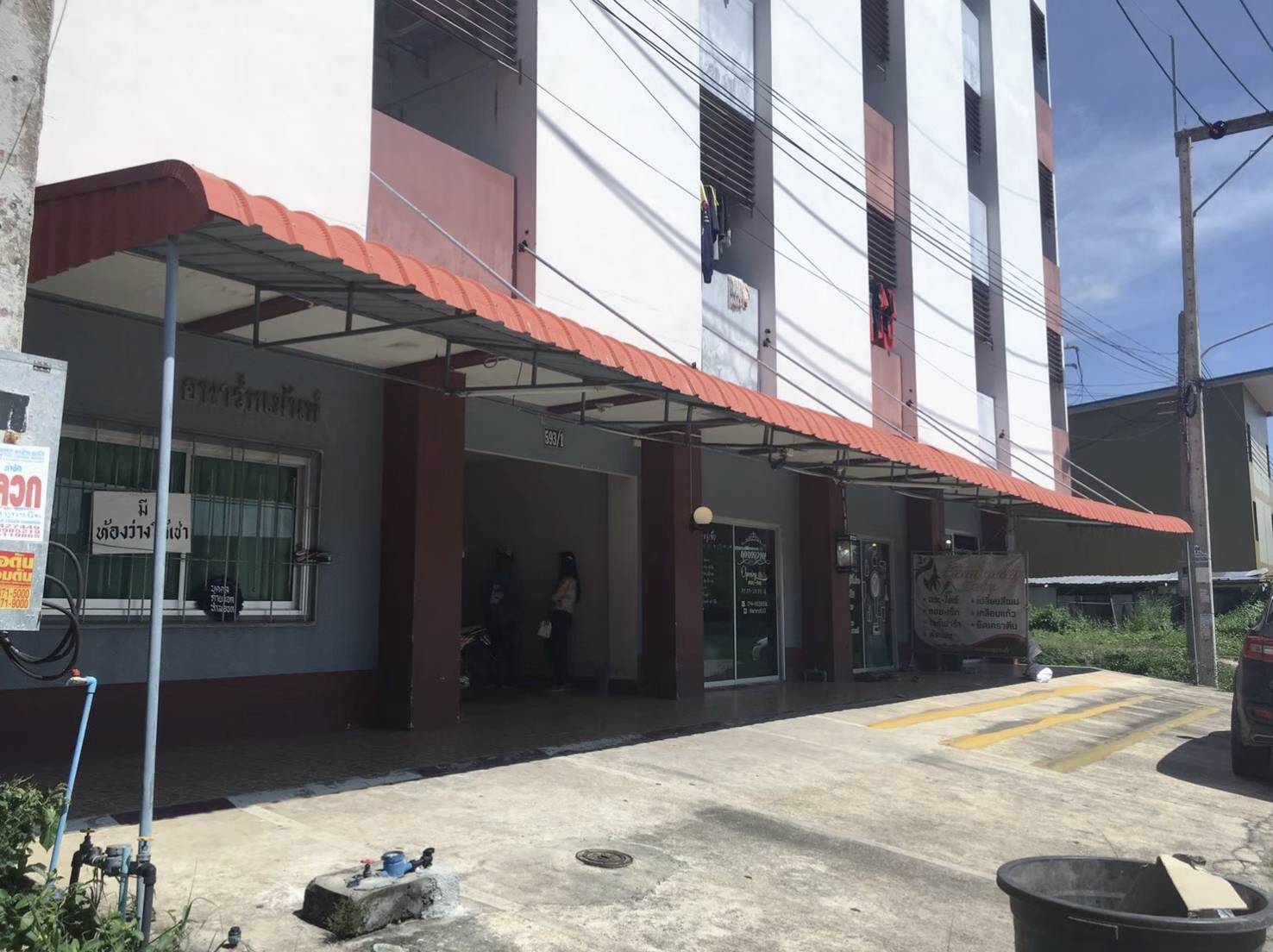 ขายหอพัก 4 ชั้น ทำเลดี ใกล้โรงเรียนนวมินทร์ สงขลา ใกล้ห้าแยกน้ำกระจาย 