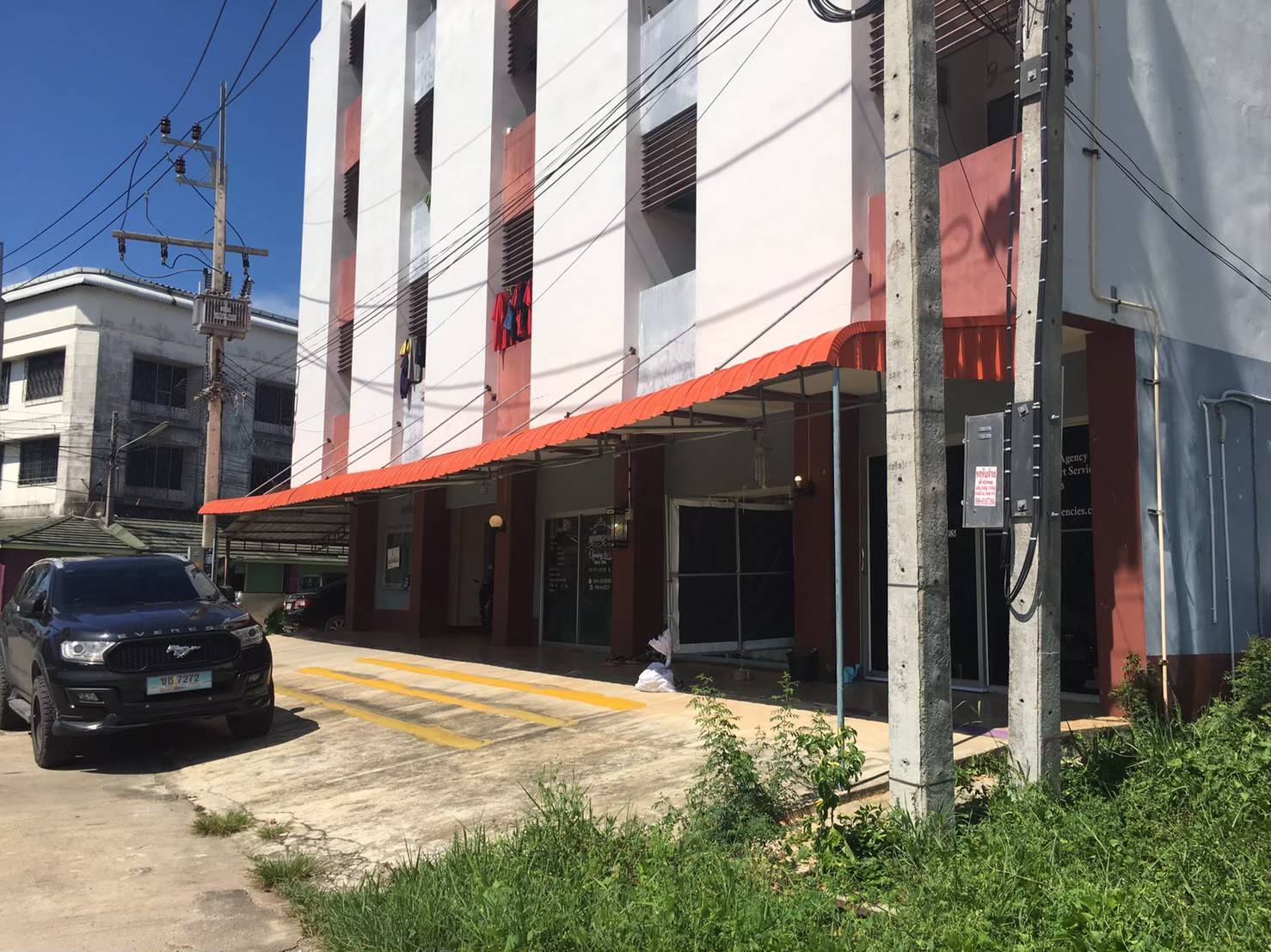 ขายหอพัก 4 ชั้น ทำเลดี ใกล้โรงเรียนนวมินทร์ สงขลา ใกล้ห้าแยกน้ำกระจาย 