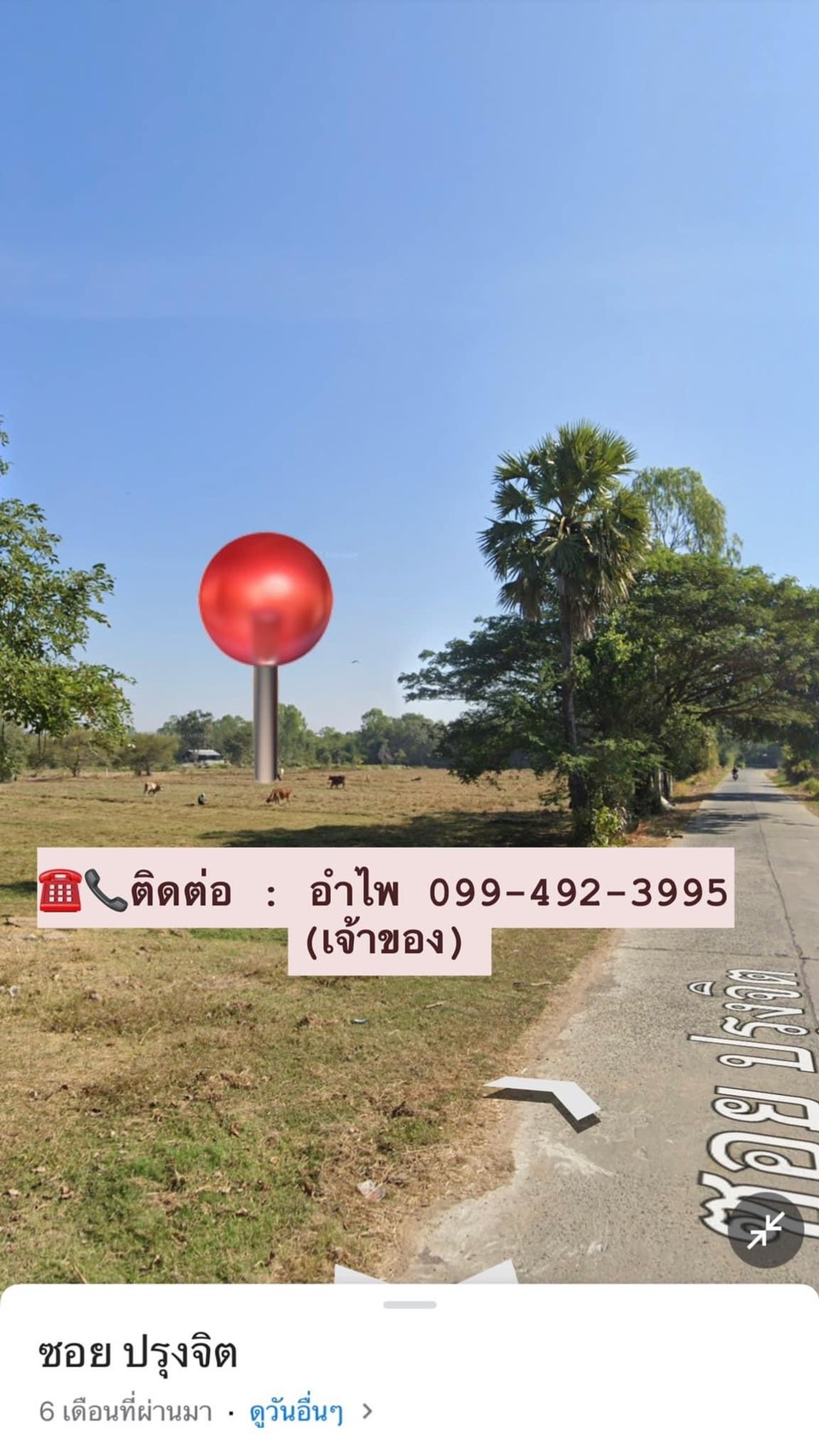 ขายที่ดิน เหมาะจะสร้างบ้านเป็นหลัง หรือยกแปลงสร้างโครงการหมู่บ้านจัดสรร และแหล่งค้าขาย ทำธุรกิจต่างๆ 