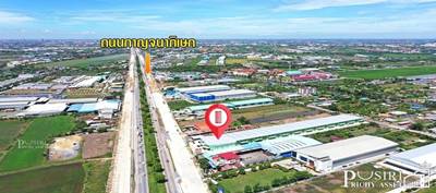 ให้เช่าโกดังใหม่ ติดถนน กาญจนา ราคาถูกพิเศษ ขนาด เริ่ม 411 - 822 ตร.ม. เดินทางสะดวก ขนส่งง่าย - kk5092s