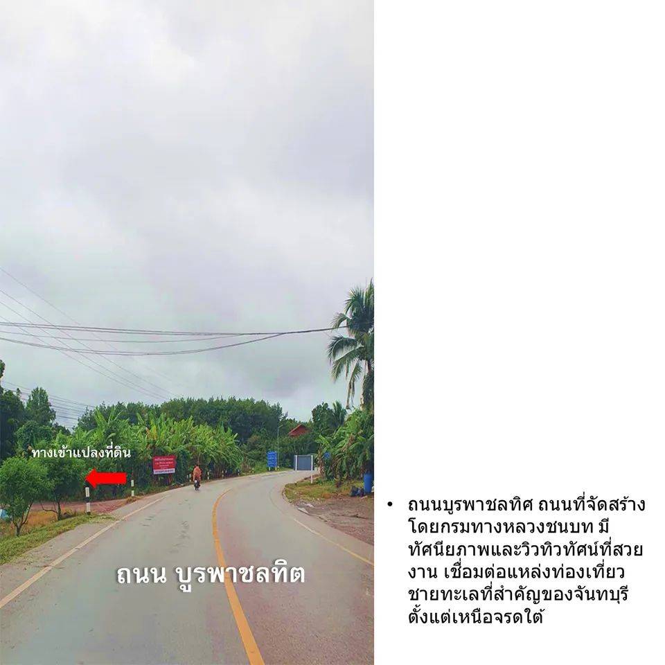 ขายถูกมากที่ดินสวนยาง ติดเชิงเขาเหมาะสำหรับสร้างรีสอร์ท จัดสรร เหมาะปลูกผลไม้ มีแหล่งน้ำ บรรยากาศดี  จ.จันทบุรี 