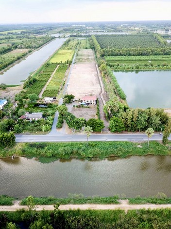ขายที่ดิน บ้านสวนสายคลอง โครงการ 2 คลอง14 อำเภอหนองเสือ จังหวัดปทุมธานี