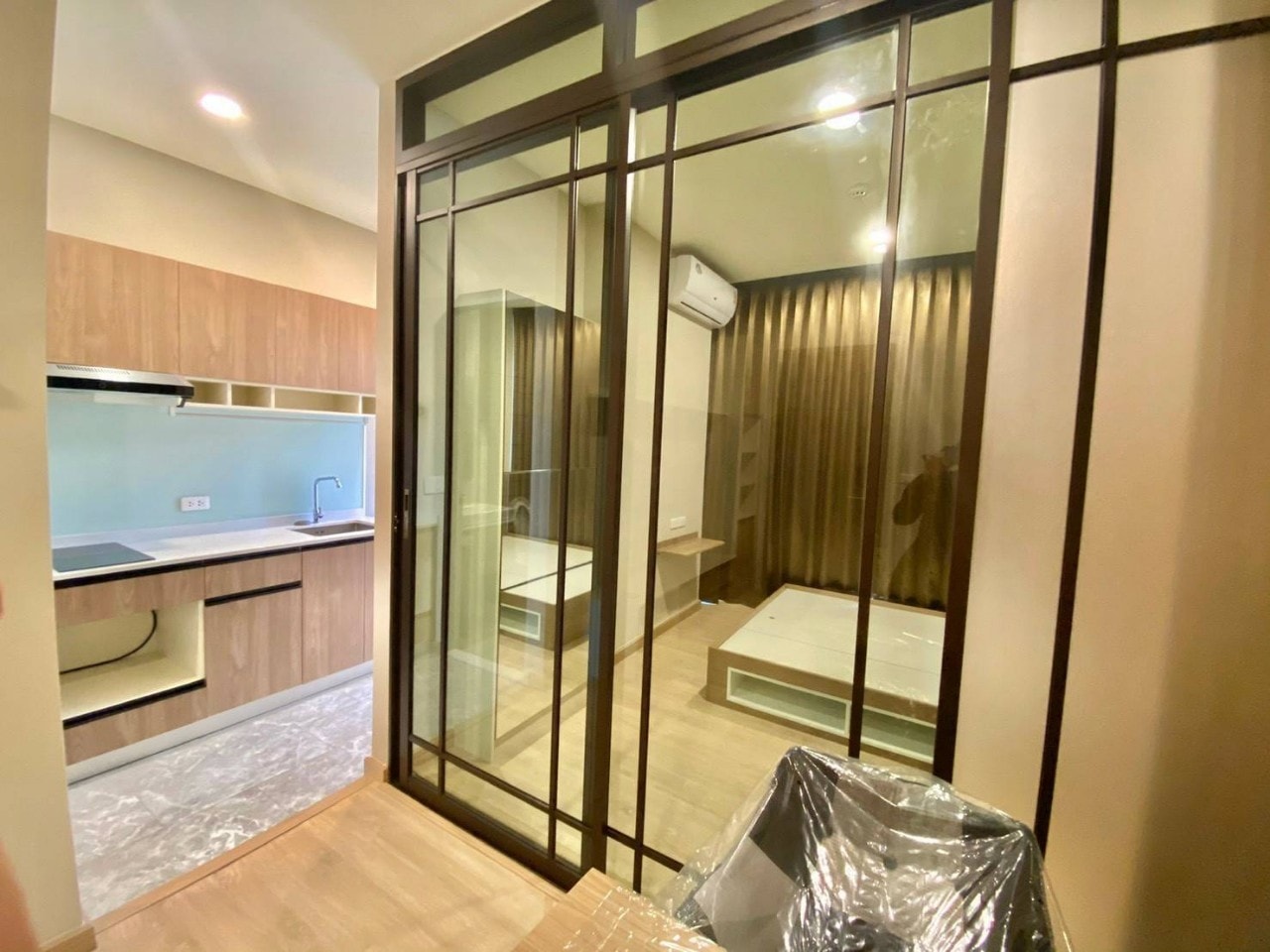 The Cube North Chaengwattana 12 (เดอะคิวบ์ นอร์ท แจ้งวัฒนะ 12)  พร้อมเข้าอยู่ + เฟอร์นิเจอร์ครบ