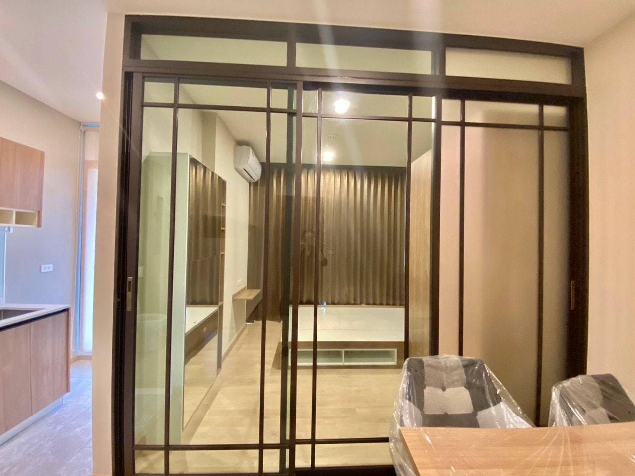 The Cube North Chaengwattana 12 (เดอะคิวบ์ นอร์ท แจ้งวัฒนะ 12)  พร้อมเข้าอยู่ + เฟอร์นิเจอร์ครบ