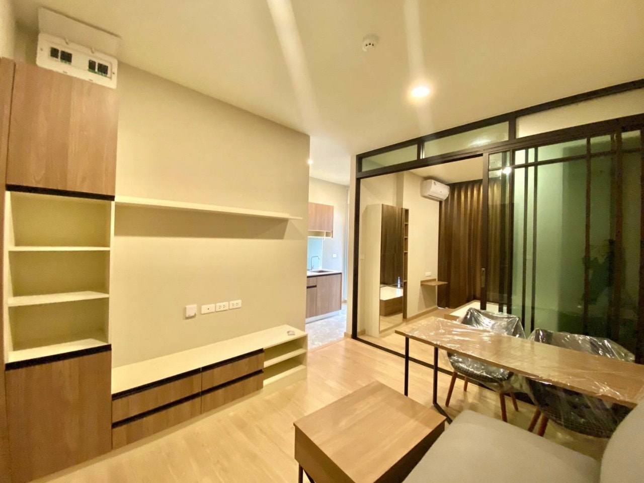 The Cube North Chaengwattana 12 (เดอะคิวบ์ นอร์ท แจ้งวัฒนะ 12)  พร้อมเข้าอยู่ + เฟอร์นิเจอร์ครบ