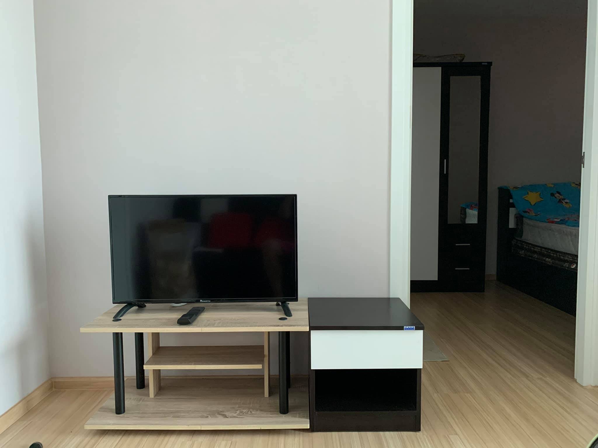 พลัมคอนโด แจ้งวัฒนะ (Plum Condo Chaengwattana) ใกล้ศูนย์ราชการแจ้งวัฒนะ เฟอร์นิเจอร์+เครื่องใช้ไฟฟ้า+พร้อมเข้าอยู่