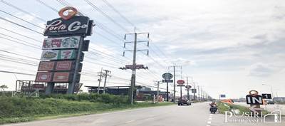 ขาย ที่สวย ถมเดิม 30 ไร่ หน้า กว้างถึง 206 ม. เหมาะทำโรงงานและคลังสินค้าขนาดใหญ่ เดินทางง่ายใกล้พระราม 2 บางโทรัด – KK4235S