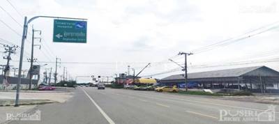 ขายที่ราคาพิเศษ สร้างโรงงานได้ ใกล้พระราม2 บางขุนเทียน 35.5 ไร่ ขอใบ รง.4 ได้ เทรลเลอร์เข้าสะดวก เส้นบางขุนเทียน - พันท้าย KK5374S