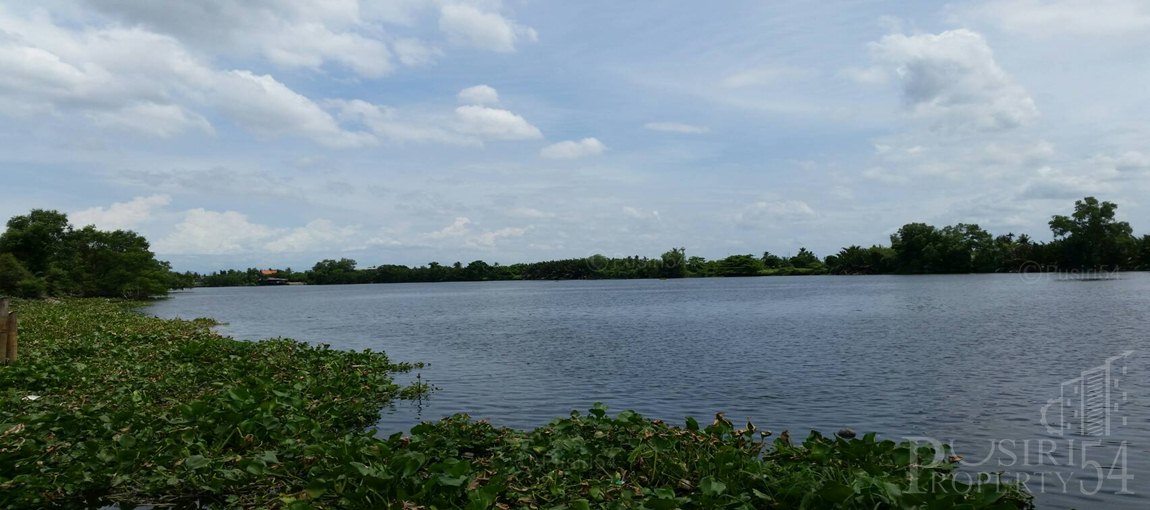 ราคาพิเศษ แปลงสุดท้าย ที่ดิน 100 วา รับวิวแม่น้ำ สวย บรรยากาศดีตลอดปี เหมาะปลูกบ้าน สะดวกใกล้เมืองมหาชัย ราคาพิเศษพร้อมค่าโอน – ขายที่ดินสมุทรสาคร  KK2014S