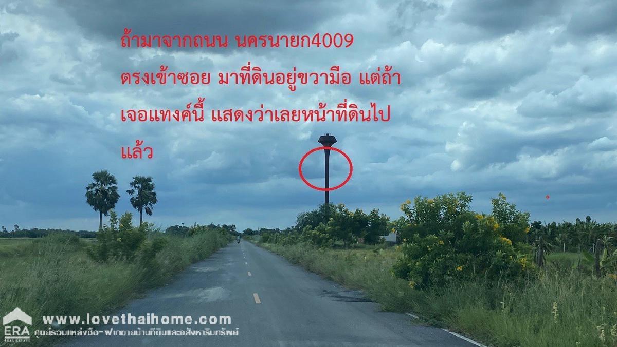 ขายที่ดิน องครักษ์ นครนายก ถนนทางหลวงชนบทนครนายก 4009 คลอง22 พื้นที่210ตรว. ใกล้โรงเรียนบ้านปลายคลอง22 แปลงที่ดินสี่เหลี่ยมผืนผ้าสวยมาก ถนนคอนกรีตผ่านหน้าที่ ราคาถูกมาก ขายด่วน