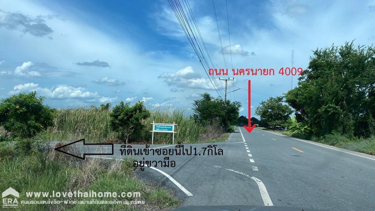 ขายที่ดิน องครักษ์ นครนายก ถนนทางหลวงชนบทนครนายก 4009 คลอง22 พื้นที่210ตรว. ใกล้โรงเรียนบ้านปลายคลอง22 แปลงที่ดินสี่เหลี่ยมผืนผ้าสวยมาก ถนนคอนกรีตผ่านหน้าที่ ราคาถูกมาก ขายด่วน