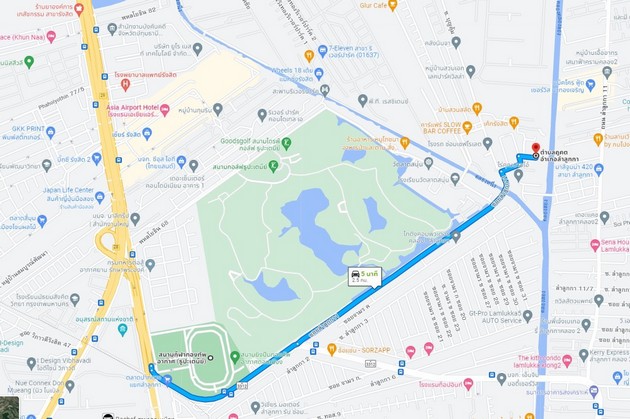 ขายบ้านพร้อมที่ 5 ไร่ 192 ตรว. ลำลูกกาคลอง 1 ใกล้สนามกอล์ฟธูปะเตมีย์ ราคาพิเศษ