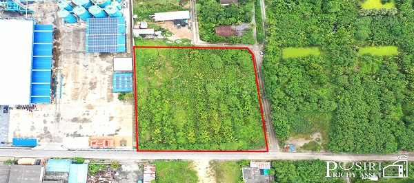ที่สร้างโกดัง 3.5 ไร่ โดดเด่น ลงตัว หน้ากว้าง 68 เมตร ติดถนน 3 ด้าน ซื้อไว้มีแต่ขึ้น เพียง 1 นาทีจาก ถ.สายใยรัก 