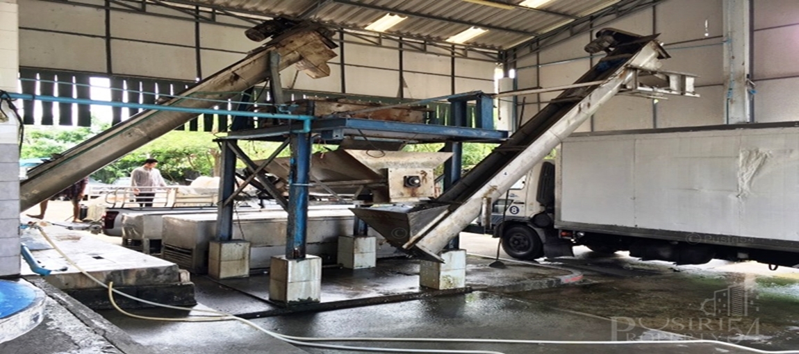 โรงน้ำแข็งและน้ำดื่ม 4 ไร่ ให้คุณทำธุรกิจได้ทันที พร้อมรายได้หลายแสน และสามารถขยายตลาดได้อีก ใกล้ ถ.พระราม 2 สมุทรสาคร KK1000B