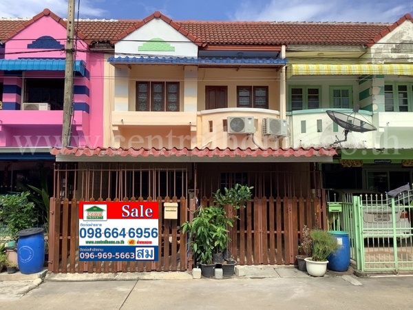 ทาวน์เฮ้าส์ หมู่บ้าน คัทลียา ลำลูกกา รีโนเวทใหม่พร้อมอยู่
