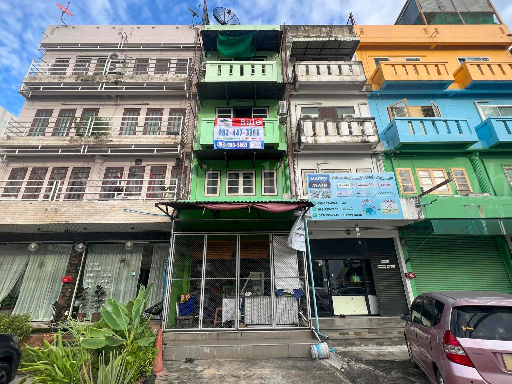 อาคารพาณิชย์ ติดถนน ท่าอิฐ ทำเลดี ค้าขายได้