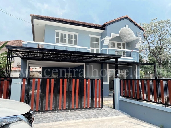 บ้านเดี่ยว หมู่บ้าน บุรีรมย์ รามอินทรา (คู้บอน 41) หลังริม