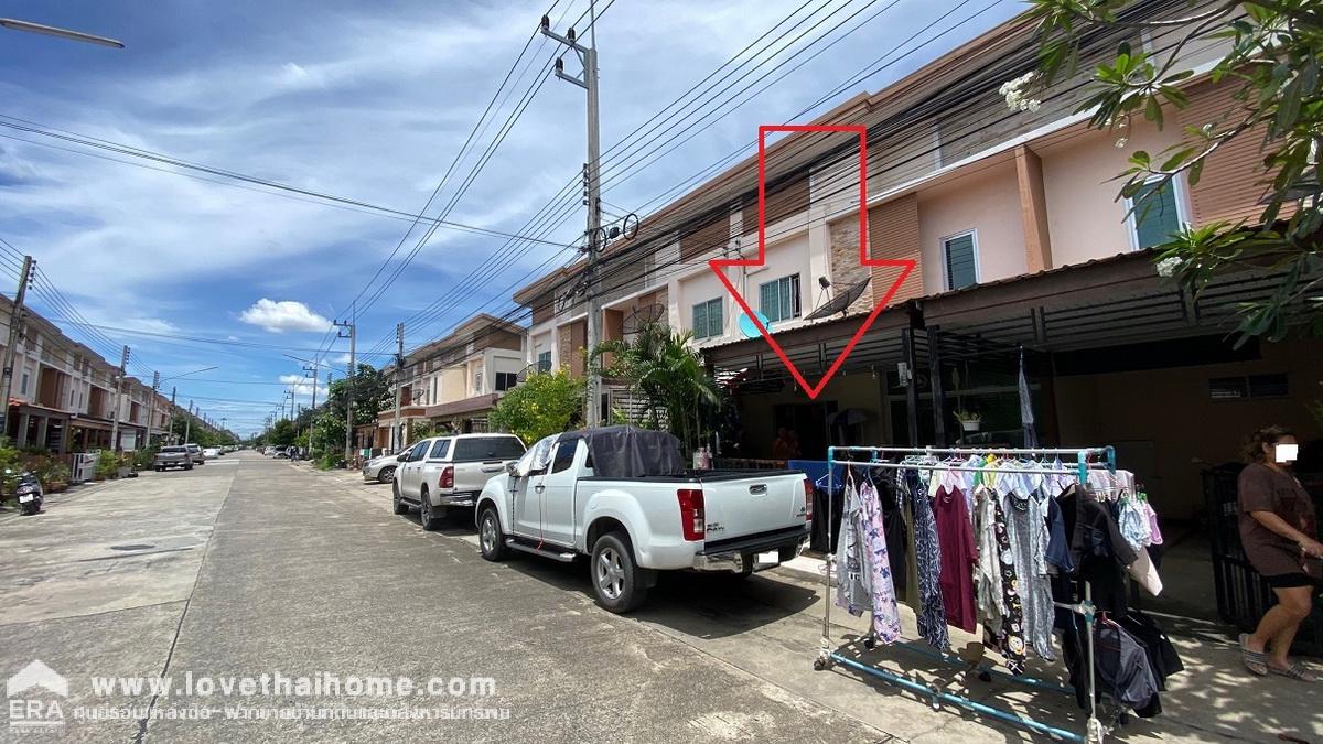 ขายทาวน์โฮม ม.เดอะเฟิร์สโฮม วงแหวน-ลำลูกกา คลอง3 อยู่ใกล้สถานีรถไฟฟ้าคูคต พื้นที่ 22.1 ตรว. บ้านพร้อมอยู่ หน้ากว้าง 6.5 เมตร