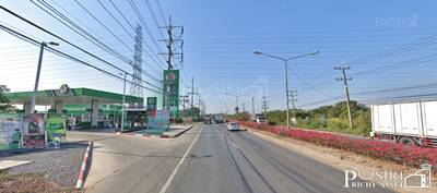 ขาย ที่ ดิน 22 ไร่เศษ สวย เด่น ติดถนนเส้นบ้านแพ้ว เหมาะทำจัดสรร และขึ้นโครงการ เดินทางสะดวกใกล้พระราม 2 เพียง 1.1 กม. เท่านั้น - KK3739S