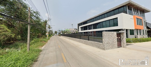 สำนักงานสวย เท่ ดูดี มีสไตล์ 3 ชั้น เนื้อที่ 3 ไร่ ใกล้เส้นกัลปพฤกษ์ตัดใหม่ พร้อมโกดัง  บ้านพัก  ที่จอดรถ 