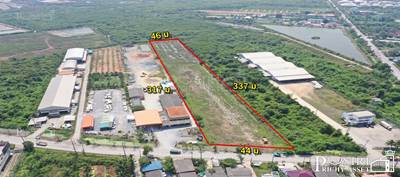 ขายที่ดินสวยสีม่วง 8 ไร่เศษ ใกล้พระราม 2 และราคาพิเศษเพียงไร่ละ 4 ล้าน นิดๆ สร้างโรงงานได้ทุกประเภท เทรลเลอร์เข้าออกสะดวก เพียง 1.3 กม. - KK3887S