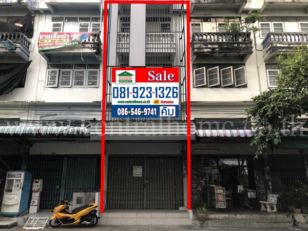 อาคารพาณิชย์ บางแวก 69 ถนนเมน ราชพฤกษ์ - จรัญฯ