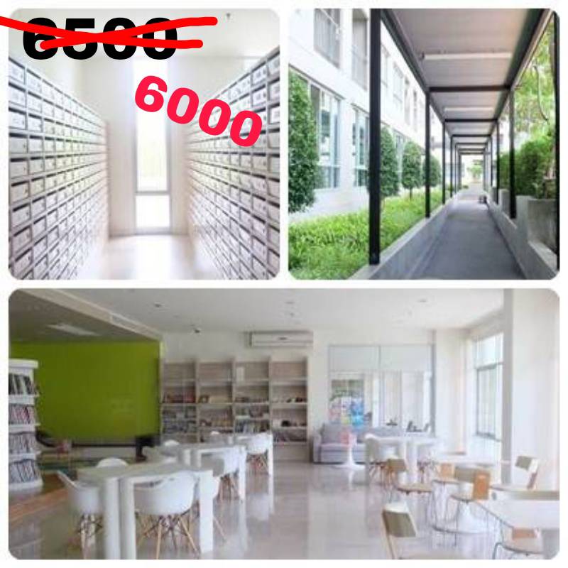 คอนโดวิวสวยจากราคา6500เหลือ6000