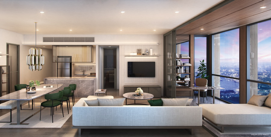 ขายดาวน์ The Issara Sathorn 2 Bedroom 2 Bathroom เขตสาทร กรุงเทพมหานคร  (เจ้าของขายเอง)