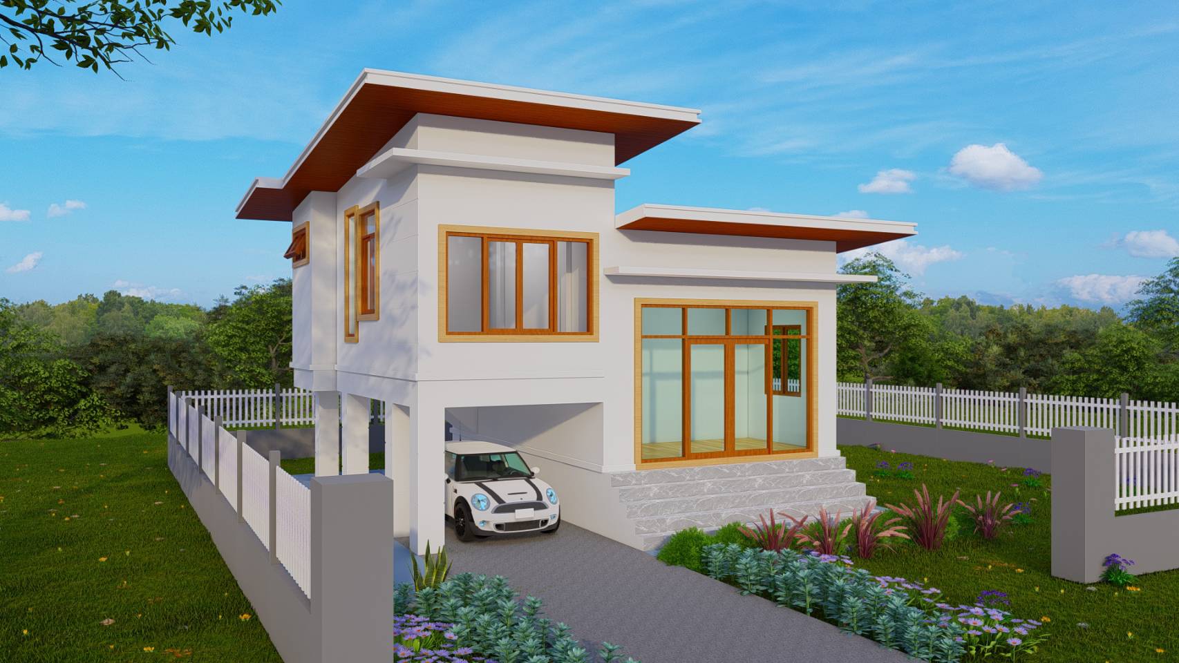 ขายที่ดินพร้อมสร้างบ้านมินิมอล ใกล้ห้างดัง ราคาถูก อำเภอถลาง จังหวัดภูเก็ต