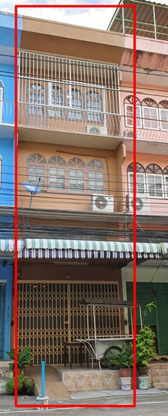 ขายอาคารพาณิชย์ 3 ชั้น หมู่บ้านหรรษา สำนักงานที่ดินหนองแขม ค้าขายได้