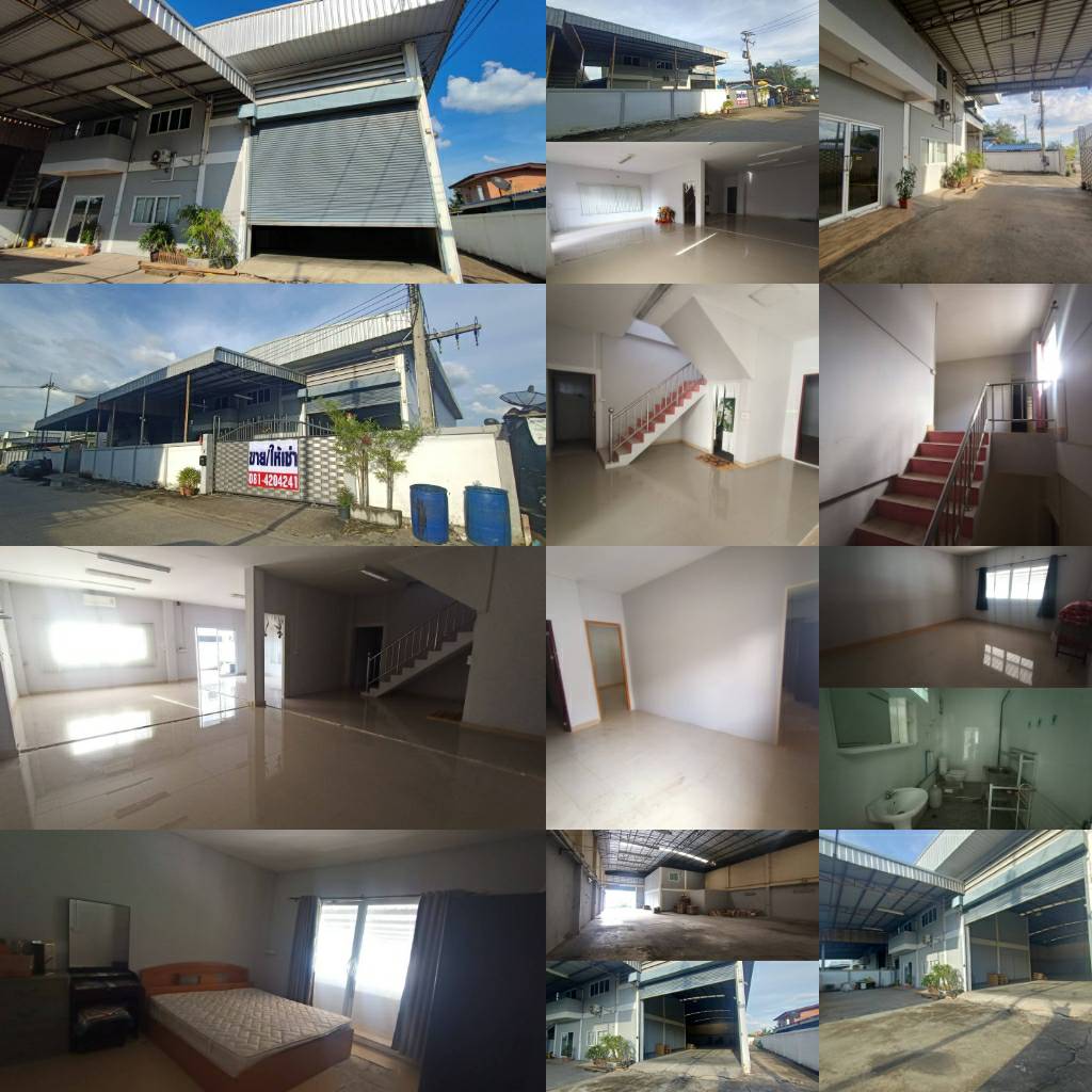 ขาย / ให้เช่า โรงงาน โกดัง พร้อมออฟฟิศ 2 ชั้น ซอยคุ้มเจริญสุข บางน้ำจืด สมุทรสาคร