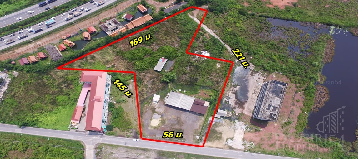 ที่ 7 ไร่เศษ ถมเต็มพร้อมใช้ แถมบ้านพักอาศัย 480 ตร.ม.  ใกล้พระราม 2 เพียง 350 ม. ราคาลดพิเศษ  KK3211S